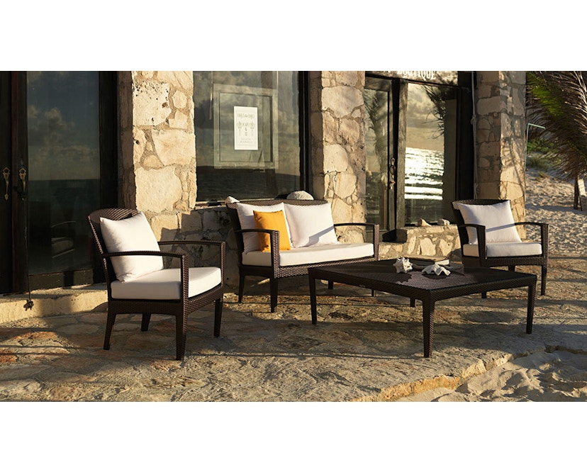 Dedon - Panama Lounge stoel - brons - 4