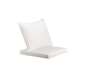 Dedon - Sitzkissen + Rückenkissen Barcelona Lounge Chair - Cool - white450 - 3