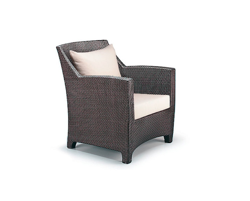 Dedon - Sitzkissen + Rückenkissen Barcelona Lounge Chair - Cool - white450 - 6