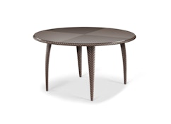 Dedon - Table de salle à manger ronde Tango 130 cm - bronze - 3