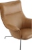 Muuto - Doze Lounge Chair mit Leder - 2 - Vorschau