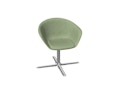 Arper - Chaise pivotante Duna - FI00932 - vert/blanc - 1
