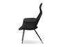 Vitra - Organic Highback fauteuil - Essen zwart - Hopsak - donkergrijs - 1