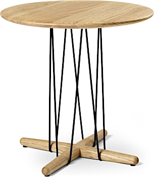 Carl Hansen & Søn - E021 Embrace Lounge Table - Chêne huilé / Noir - 1