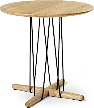 Carl Hansen & Søn - E021 Embrace Lounge Table - Chêne huilé / Noir - 1