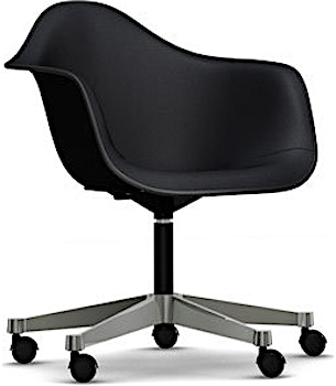 Vitra - Eames Plastic fauteuil PACC met volledige stoffering - 1