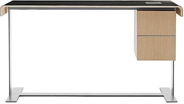 B&B Italia - Eileen Schreibtisch 134cm mit Kabelbohrung - 1 B&B Italia - Eileen Schreibtisch 134cm mit Kabelbohrung - 1