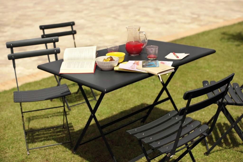 Arc En Ciel Klapptisch Rechteckig 70x50 Cm – Antikes Eisen Design, Praktischer Beistelltisch