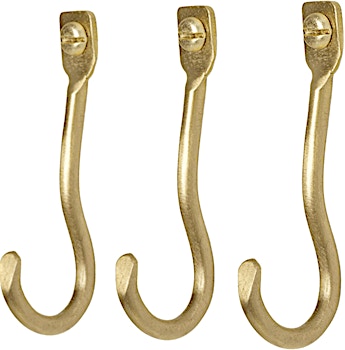 ferm LIVING - Curvature Haken 3er Set - 1 ferm LIVING - Curvature Haken 3er Set - 1