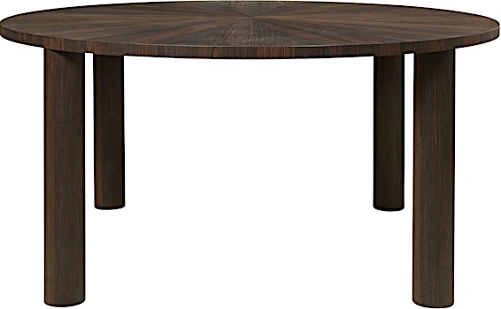Ferm Living - Post Esstisch 150 x 150 cm - geräucherte Eiche, geölt - 1 Ferm Living - Post Esstisch 150 x 150 cm - geräucherte Eiche, geölt - 1