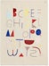 ferm LIVING - Alphabet Stoffen Poster - off-white - 1 - Preview