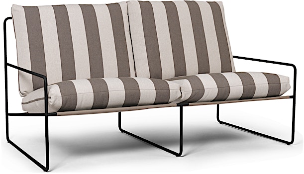ferm LIVING - Desert Stripe 2-Sitzer Sofa - 1