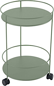 Fermob - GUINGUETTE Beistelltisch mit Rollen - 1 Fermob - GUINGUETTE Beistelltisch mit Rollen - 1