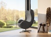 Fritz Hansen - Fauteuil Egg Chair - Vanir - granite brun - 2 - Aperçu