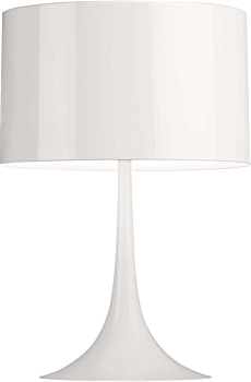 Design Outlet - Lampe de table Spun Light T2 - blanc brillant - 1