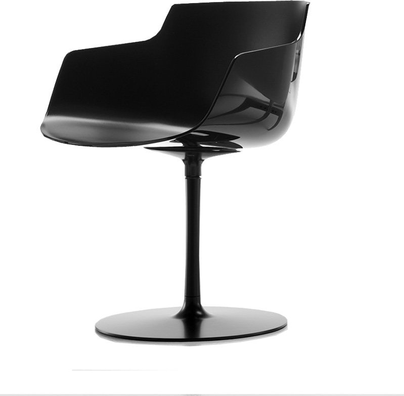 MDF Italia Flow Slim Armlehndrehstuhl Tellerfuß kaufen | SCHÖNER WOHNEN ...