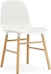 Normann Copenhagen - Chaise Form avec structure en bois - 1 - Aperçu