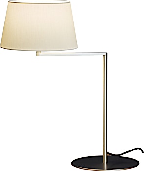 Santa & Cole - Lampe de table Americana - lin blanc - 1