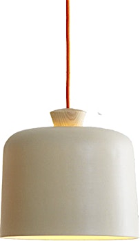 Design Outlet - ex.t - Fuse hanglamp - grijs - oranje - L - 1