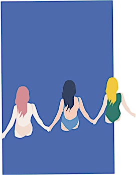 Paper Collective - Girls Kunstdruck  - 1