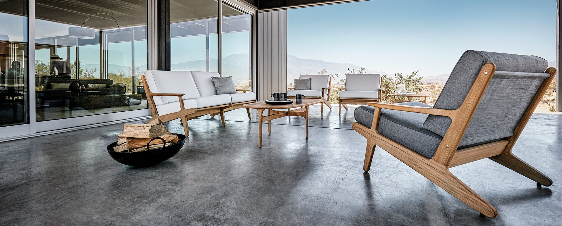 Gloster Fauteuil Bay Lounge Shop I designbestseller.fr