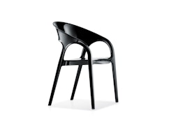 Pedrali - Gossip Stuhl - schwarz lackiert - 1