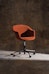 Gubi - Bat Meeting Chair volledig gestoffeerd met wielen - 4 - Preview