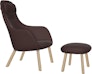 Vitra - HAL Lounge Chair & Ottoman - 1 - Aperçu
