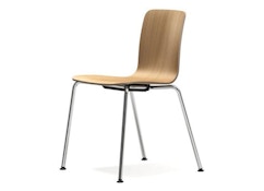 Vitra - Chaise HAL Ply Tube empilable - 1