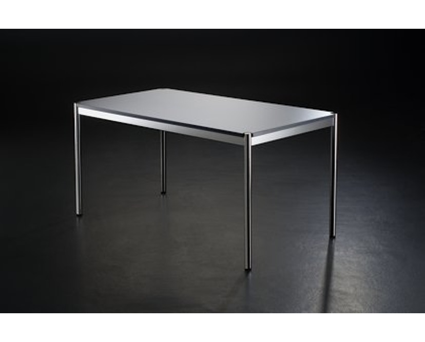 USM Haller - Haller Tisch 175 x 75 cm - Kunstharz perlgrau - 3