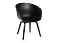 HAY - About A Chair Low AAC 42 - schwarz - Esche schwarz gebeizt - 1