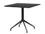 HAY - About A Table AAT15 - 80 x 80 x 73 cm - Gestell schwarz/Tischplatte schwarz - 1