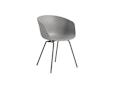 HAY - About a Chair AAC 26 - hellgrau - Gestell pulverbeschichtet schwarz - 2
