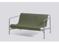 HAY - Sitzauflage für Palissade Lounge Sofa - gesteppt - olive - 5