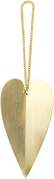ferm LIVING - Herz Messing Ornament - Weihnachtsbaumschmuck - 1 ferm LIVING - Herz Messing Ornament - Weihnachtsbaumschmuck - 1