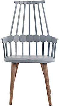 Design Outlet - Kartell - Comback stoel - grijs/ eiken - 1