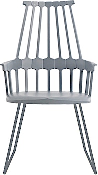 Design Outlet - Kartell - Chaise Comback à patins - gris - 1 Design Outlet - Kartell - Chaise Comback à patins - gris - 1