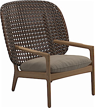 Gloster - Kay Lounge Sessel High Back - 1 Gloster - Kay Lounge Sessel High Back - 1
