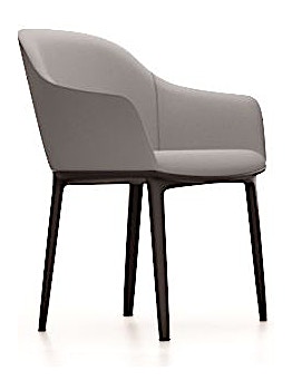 Vitra - La chaise Softshell - Structure à 4 pieds - 1