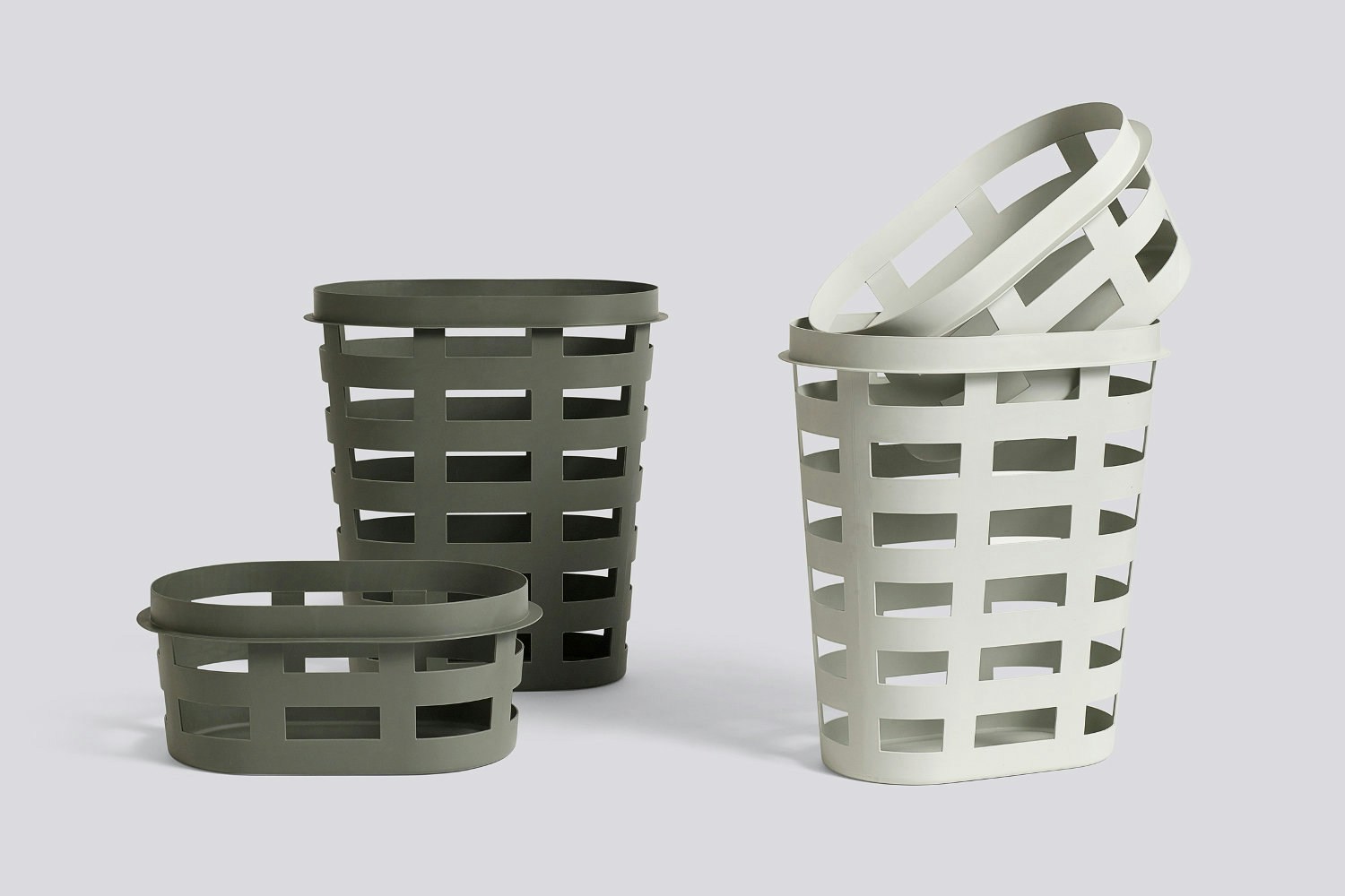 hay w�schekorb grau