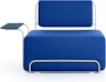 Diabla - Lilly Lounge Sesselpolster - azur blau - 2 - Vorschau