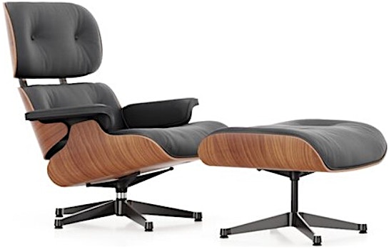 Vitra - Lounge Chair & Ottoman - 1 Vitra - Lounge Chair & Ottoman - 1
