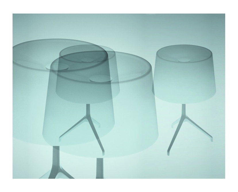 Foscarini - Lampe de table Lumiere XX - Aluminium - gris - XXS Ø26 x Hauteur 40 cm - 9
