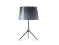 Foscarini - Lampe de table Lumiere XX - Aluminium - gris - XXS Ø26 x Hauteur 40 cm - 1