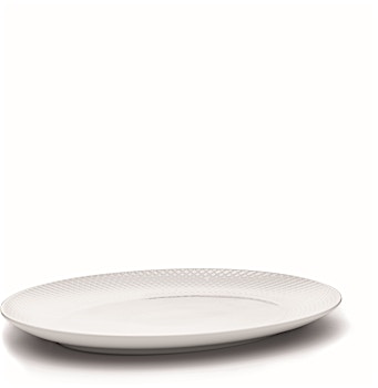 Lyngby Porcelæn - Rhombe Ovale Servierplatte - 1 Lyngby Porcelæn - Rhombe Ovale Servierplatte - 1