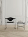 Design Outlet - Gubi - Table basse TS - Verre - noir graphite - mat noir - 40 cm - 2 - Aperçu
