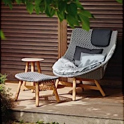 Bestel Mbrace Wing Chair met hoge rugleuning van Dedon voor