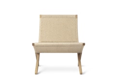 MG501 Cuba Chair - fild de papier naturel - chêne huilé