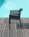 Nardi - Bundle  Table à rallonges Rio DurelTOP 140 cm + 6x Net Chaise à accoudoirs anthracite - 4 - Aperçu