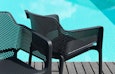 Nardi - Bundle Rio Table à rallonges DurelTOP 210 cm + 8x Net Chaise à accoudoirs anthracite - 3 - Aperçu